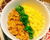 シーチキンと玉子の二色丼☺作り方8写真