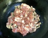 苗蒜肉絲☆ニンニクの芽炒め☆作り方3写真