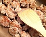 挽肉とパプリカピーマンのケチャップ炒め☆作り方4写真
