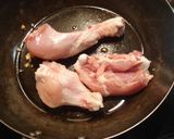 チキンソテー　ガーリックトマトソース添え作り方5写真