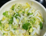 卵でふんわり♡鶏ももから揚げと野菜炒め！作り方5写真