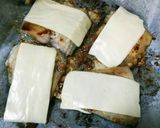 骨なし鯖スライスチーズのっけ焼きおとう飯作り方3写真