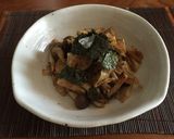 グリーンバナナの粉で透明感ある湯葉常備菜作り方7写真