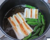白葱としし唐のとろっと焼煮作り方4写真