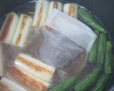 白葱としし唐のとろっと焼煮作り方6写真