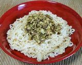 旨辛!サバごまカレーつけ麺作り方5写真