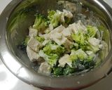 ホクッパリッヘルシー♪サラダな焼き春巻き作り方1写真