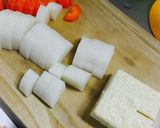 野菜たっぷり！下処理から！牛すじ煮込み♪作り方8写真