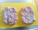時短節約☆柔らか鶏胸肉の明太マヨロール♪作り方2写真