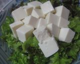 豆腐とサニーレタスのサラダ作り方4写真