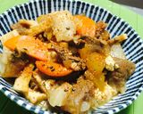 野菜たっぷり！下処理から！牛すじ煮込み♪作り方13写真