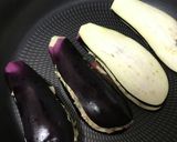 茄子の餃子風はさみ焼き作り方3写真