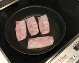 【BLT】ベーコン・ラム・ターキーサンド作り方2写真