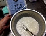 アレンジかるかん（あんこ・クリームチーズ作り方1写真