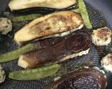 茄子の餃子風はさみ焼き作り方6写真