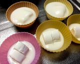 アレンジかるかん（あんこ・クリームチーズ作り方4写真