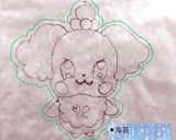 キャラ弁 お弁当▷プリキュア▷ペコリン作り方2写真