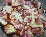 豚かたまり肉の甘辛焼き作り方2写真