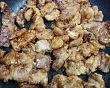 豚かたまり肉の甘辛焼き作り方4写真