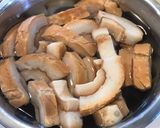 車麩と竹輪の揚げ煮添えぶっかけソーメン作り方1写真