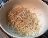 豆腐★おつまみ風紅生姜お好み焼き作り方1写真