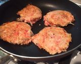 豆腐★おつまみ風紅生姜お好み焼き作り方6写真