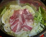 白菜と豚キムチーズの重ね煮作り方3写真