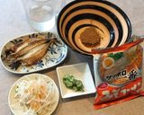 冷や汁風みそラーメン作り方1写真