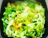シンプルな♪キャベ玉炒め作り方4写真