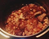 カレー用豚肉と水煮大豆の照り煮作り方2写真