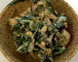 レンジで！ニラとちくわのマヨ胡麻和え作り方4写真