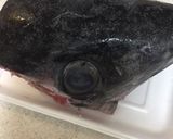 オーブンでマグロの兜焼き♪作り方1写真