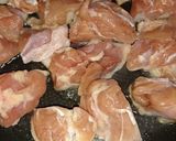 胡麻みそ味の鶏さん♪作り方2写真