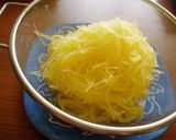そうめんかぼちゃを美味しく食べる♪作り方5写真