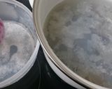 簡単・糖質制限、あさり・豆乳スープ！作り方3写真