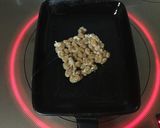 焦がし納豆と春菊のサラダ作り方2写真