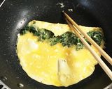 マヨ風味のほうれん草たまご巻き作り方3写真