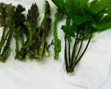 春の恵み~タラの芽とこしあぶらの混ぜご飯作り方1写真