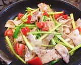 かぶと豚肉のサッパリ☆トマト炒め♡作り方8写真