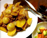鶏モモとジャガイモの中華風旨煮作り方6写真