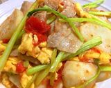 かぶと豚肉のサッパリ☆トマト炒め♡作り方11写真