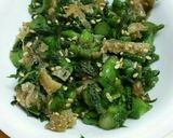 春の恵み~タラの芽とこしあぶらの混ぜご飯作り方11写真