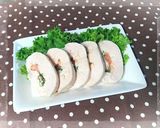 時短節約☆柔らか鶏胸肉の明太マヨロール♪作り方8写真