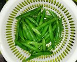 いんげん☆ひき肉の甘辛香味炒め作り方2写真