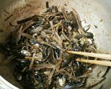 だしがら活用で旨♪煮干しと昆布の生姜佃煮作り方4写真