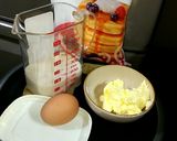 アーモンド麦茶ケーキ作り方1写真