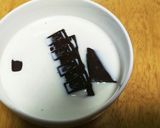 簡単♪チョコバナナケーキ☆プロテイン入り作り方1写真