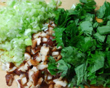 大葉入り！鶏団子と きのこ野菜の和風煮♪作り方1写真