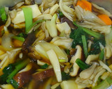 大葉入り！鶏団子と きのこ野菜の和風煮♪作り方7写真
