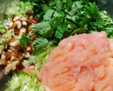 大葉入り！鶏団子と きのこ野菜の和風煮♪作り方10写真